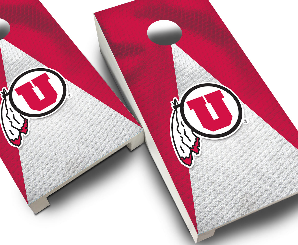 "Utah Jersey" Tabletop Cornhole Boards
