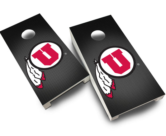 "Utah Slanted" Tabletop Cornhole Boards