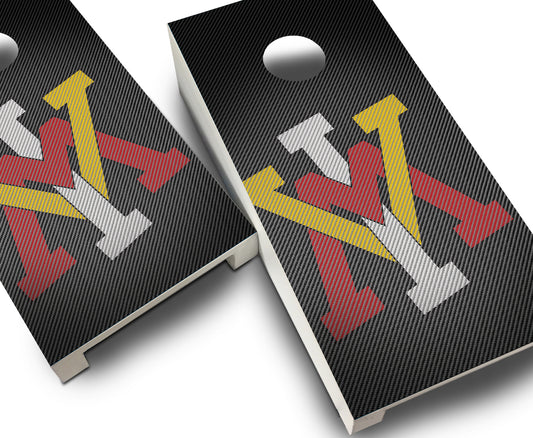 "VMI Slanted" Tabletop Cornhole Boards