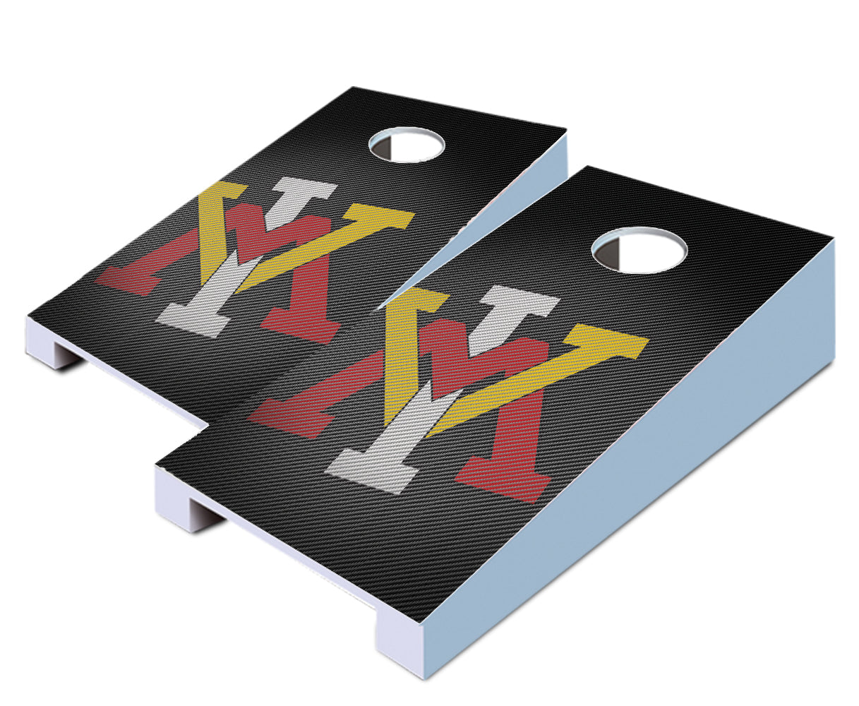 "VMI Slanted" Tabletop Cornhole Boards
