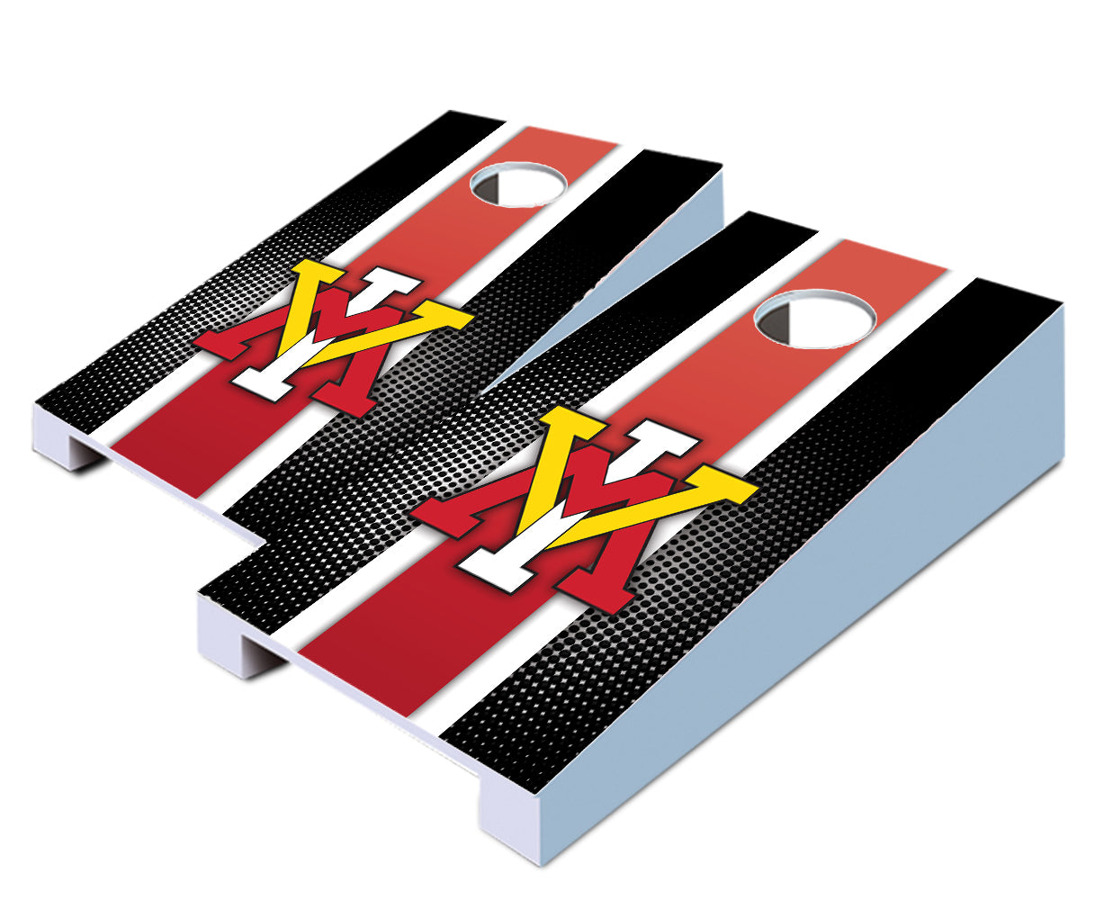 "VMI Striped" Tabletop Cornhole Boards
