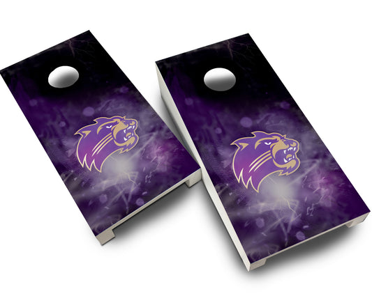 "Western Carolina Smoke" Tabletop Cornhole Boards