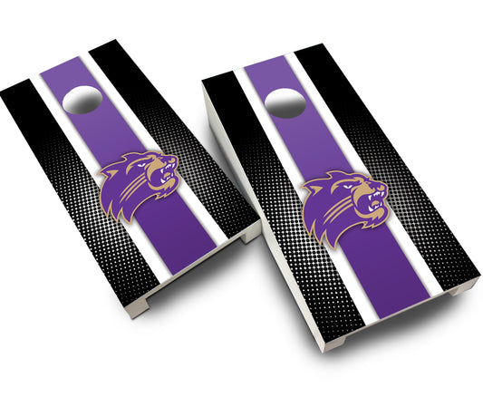 "Western Carolina Striped" Tabletop Cornhole Boards