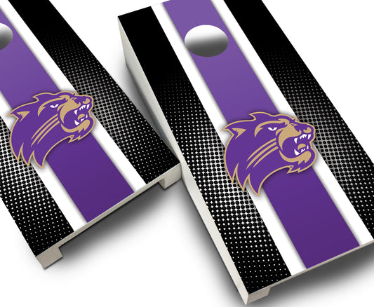 "Western Carolina Striped" Tabletop Cornhole Boards