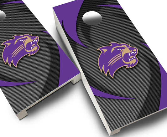 "Western Carolina Swoosh" Tabletop Cornhole Boards