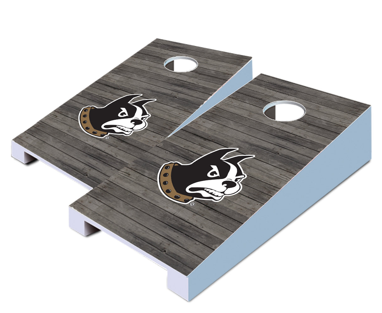 "Wofford Distressed" Tabletop Cornhole Boards