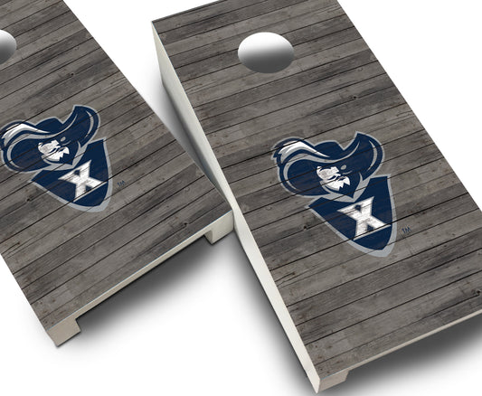 "Xavier Distressed" Tabletop Cornhole Boards