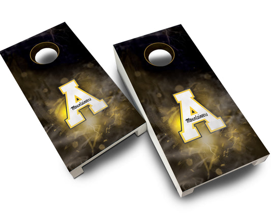 "App State Smoke" Tabletop Cornhole Boards