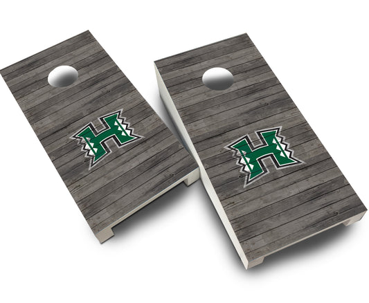 "Hawaii Distressed" Tabletop Cornhole Boards
