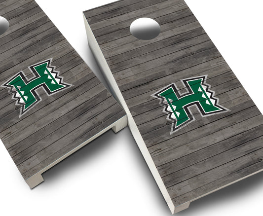 "Hawaii Distressed" Tabletop Cornhole Boards