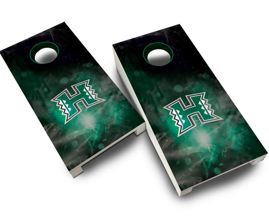 "Hawaii Smoke" Tabletop Cornhole Boards