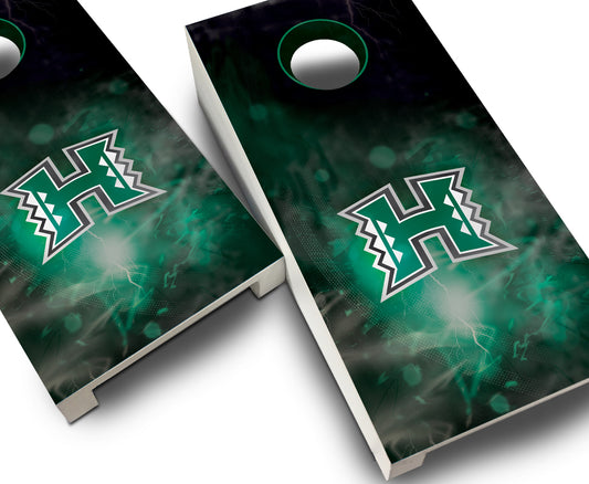 "Hawaii Smoke" Tabletop Cornhole Boards