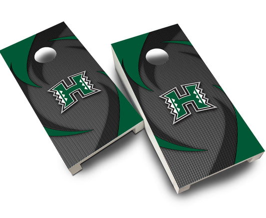 "Hawaii Swoosh" Tabletop Cornhole Boards