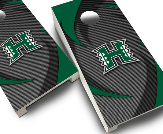 "Hawaii Swoosh" Tabletop Cornhole Boards