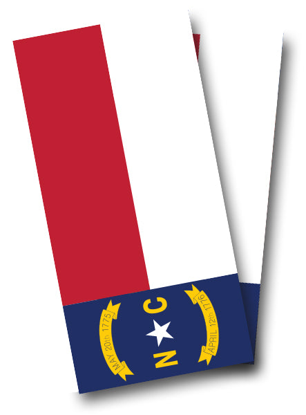 "North Carolina Flag" Cornhole Wrap