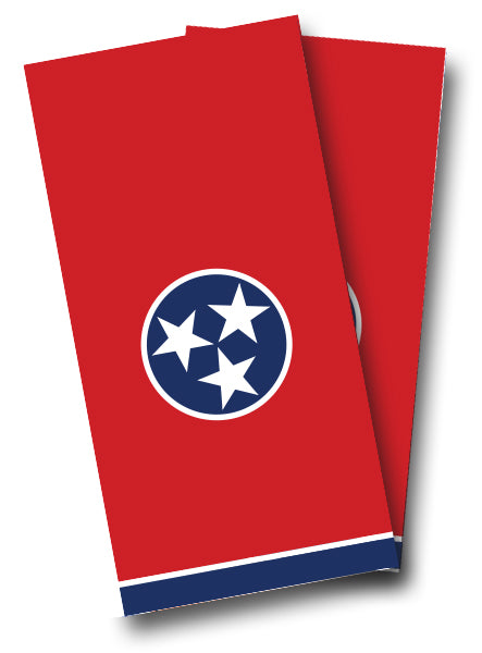 "Tennessee Flag" Cornhole Wrap