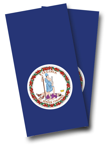 "Virginia Flag" Cornhole Wrap