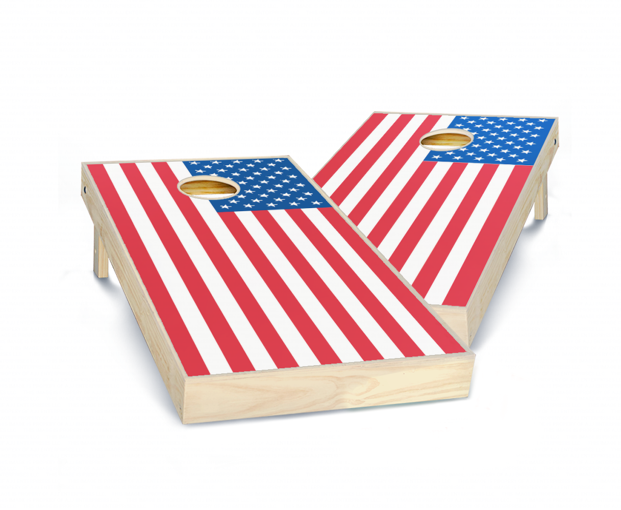"American Flag" Cornhole Boards