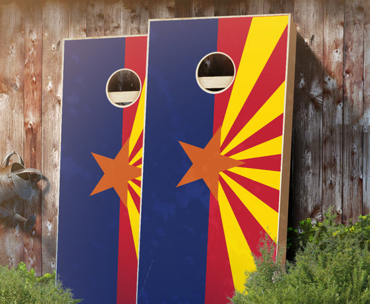 "Arizona Flag" Cornhole Boards