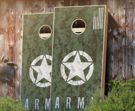 "Army Digital Camo" Cornhole Boards