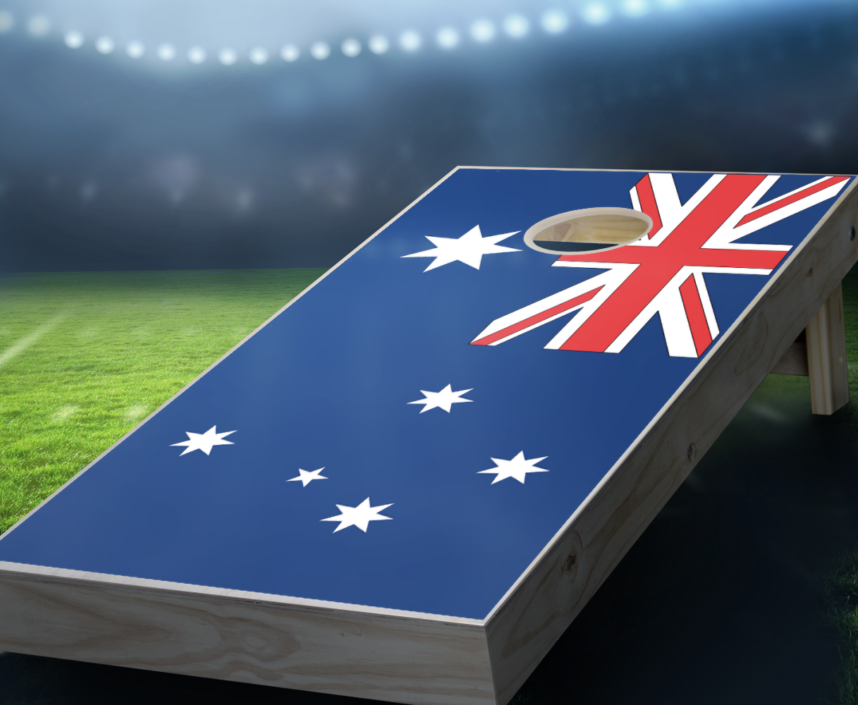 "Australian Flag" Cornhole Boards