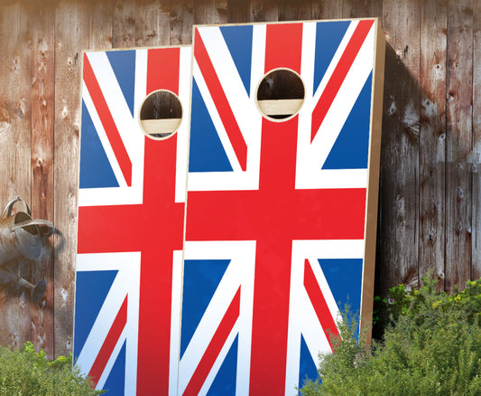 "British Flag" Cornhole Boards