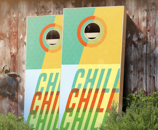"Chill" Cornhole Boards