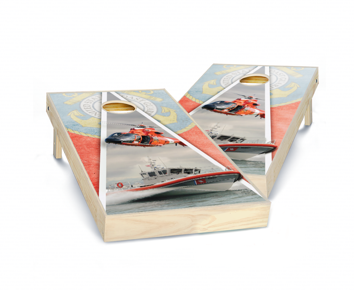 "Coast Guard" Cornhole Boards