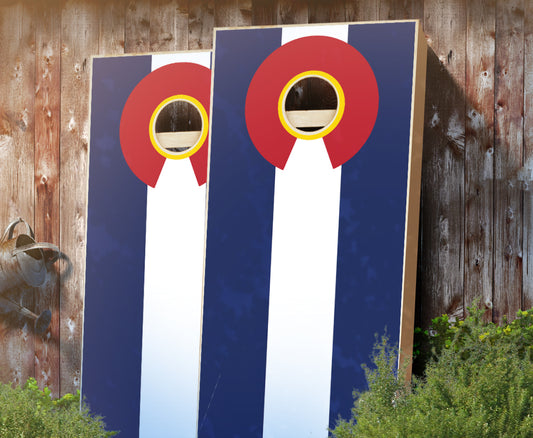 "Colorado Flag" Cornhole Boards