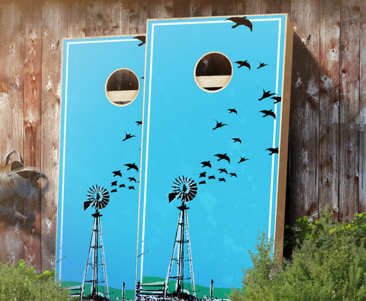 "Crop Crows" Cornhole Boards