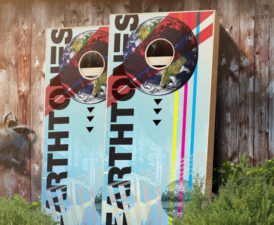 "Earth Tones" Cornhole Boards