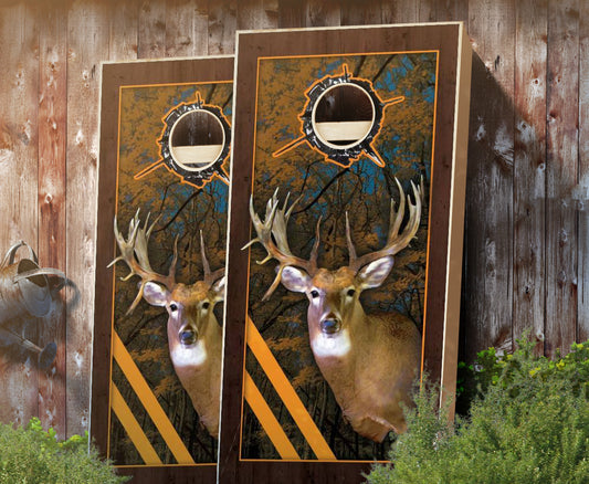 "Framed Deer" Cornhole Boards