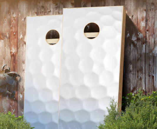 "Golf Ball" Cornhole Boards