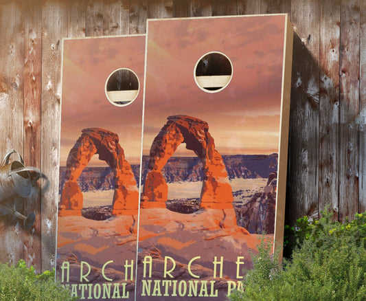 "Arches" National Park Cornhole Boards