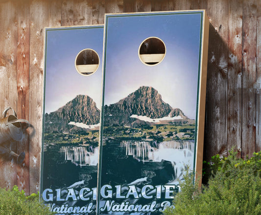 "Glacier" National Park Cornhole Boards