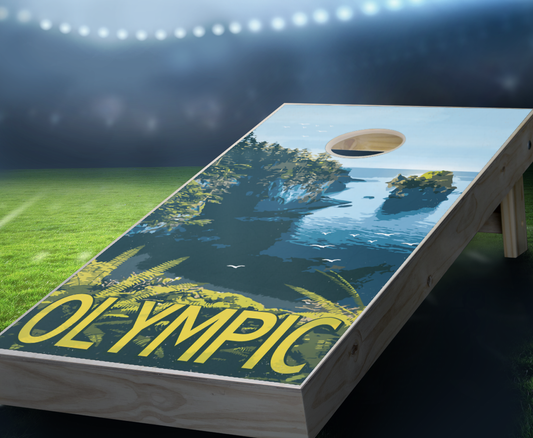 "Olympic" National Park Cornhole Boards
