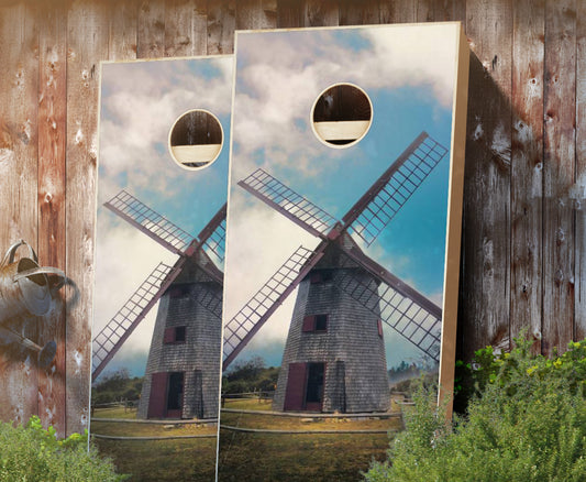 "Nantucket Windmill" Cornhole Boards