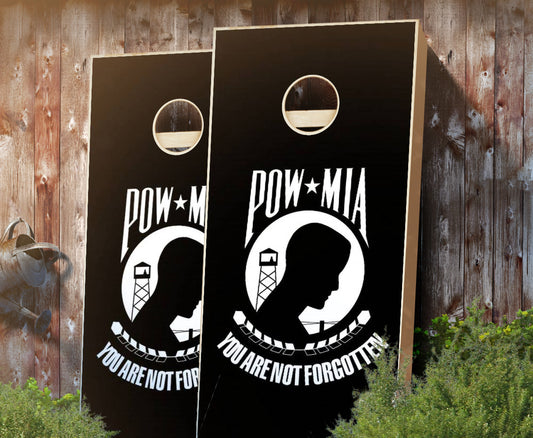 "POW MIA" Cornhole Boards