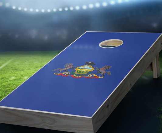 "Pennsylvania Flag" Cornhole Boards