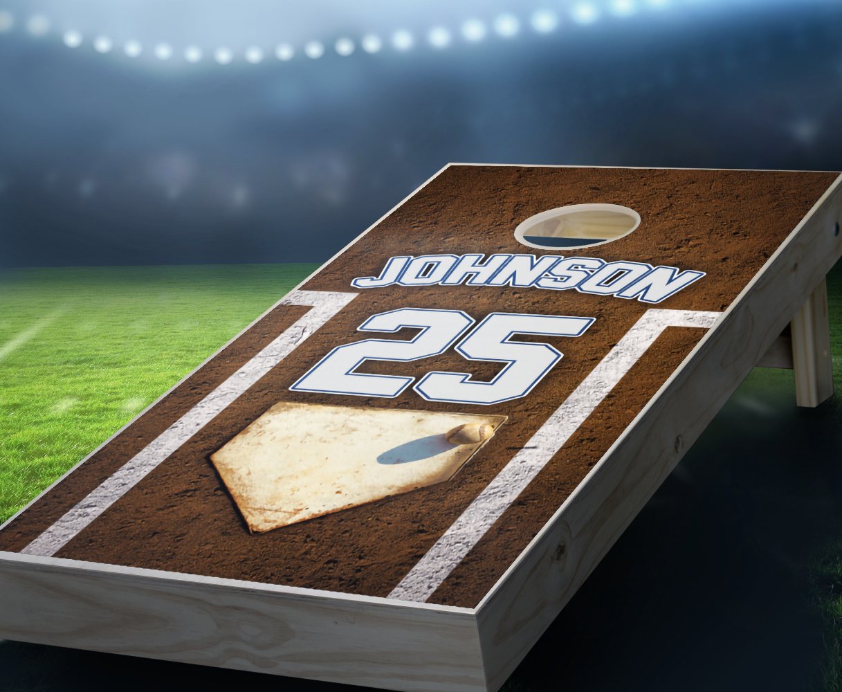 "Personalized Baseball" Cornhole Boards