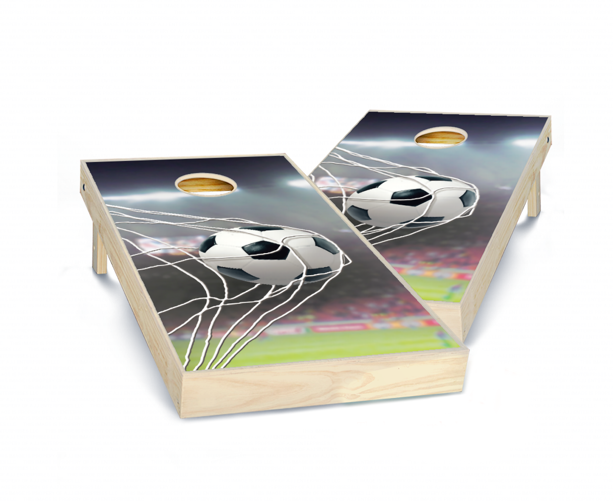 "Soccer" Cornhole Boards