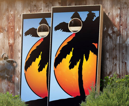 "Sunset" Cornhole Boards