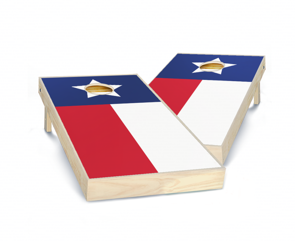 "Texas Flag" Cornhole Boards