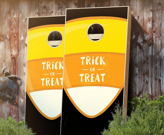 "Trick or Treat" Cornhole Boards