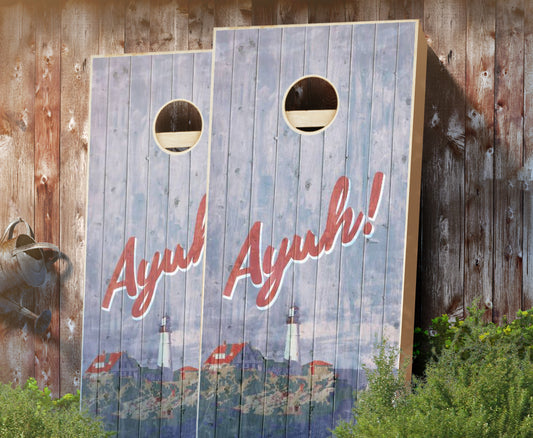 "Vintage New England" Cornhole Boards