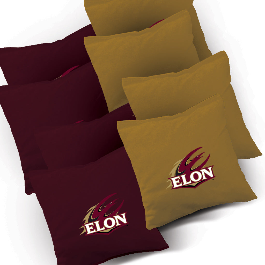 Set of 8 Elon Cornhole Bags