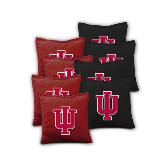 Set of 8 Indiana Cornhole Bags