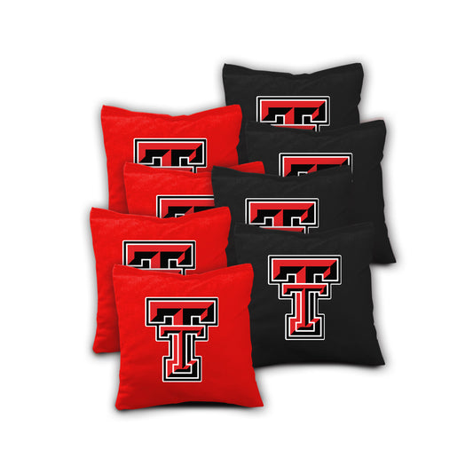 Set of 8 Texas Tech Cornhole Bags