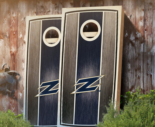 "Akron Stained Stripe" Cornhole Boards