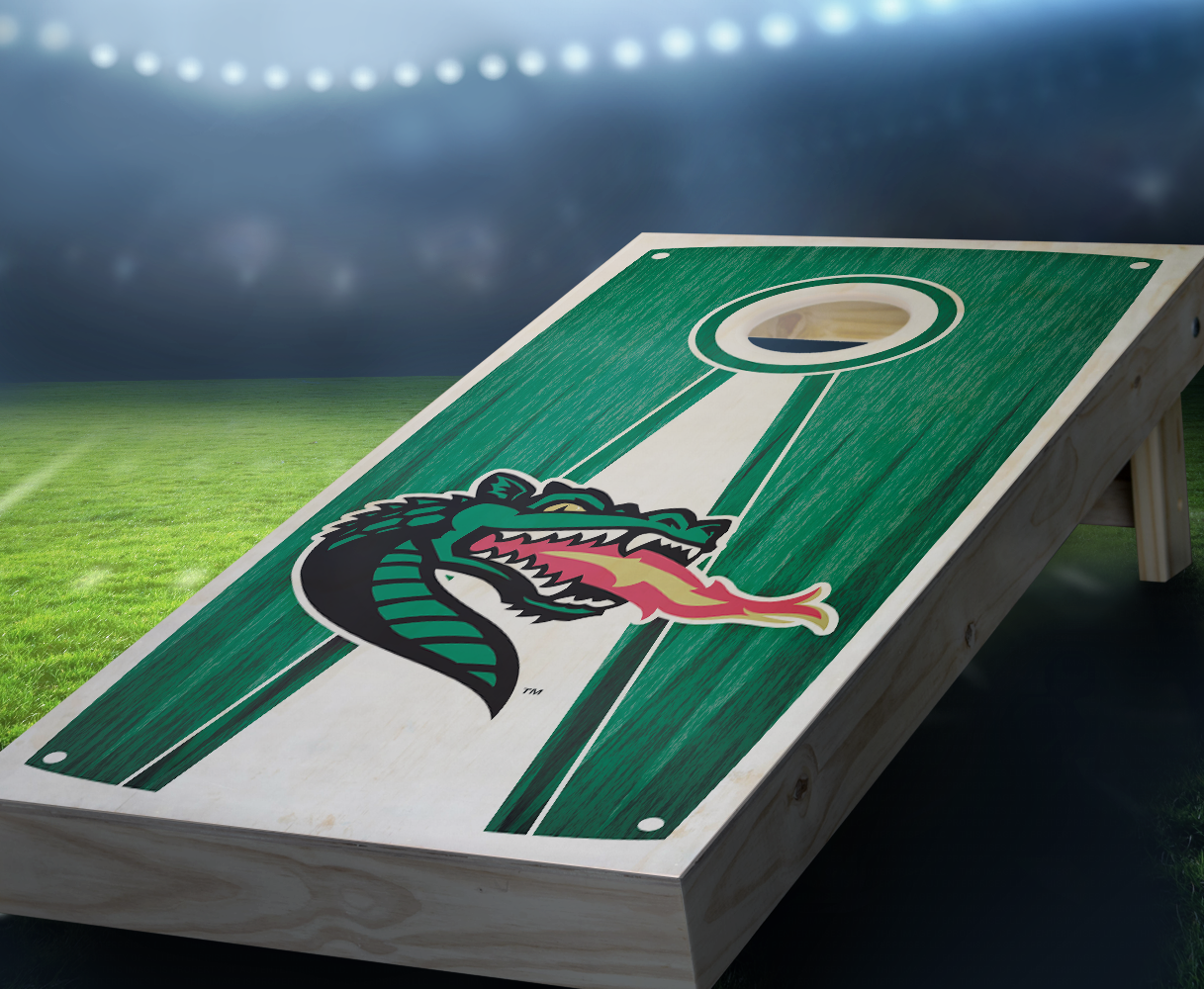 "UAB Stained Pyramid" Cornhole Boards